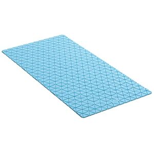 TATAY Bath Mat, Non-slip, SBS TP Rubber with 94 Suction Cups, Rectangular, Diamond Design, Blue. Measures 72 x 36 cm TATAY Bath Mat, Non-slip, SBS TP Rubber with 94 Suction Cups, Rectangular, Diamond Design, Blue. Measures 72 x 36 cm
