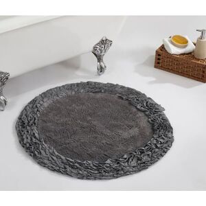 Better Trends Shaggy Border Collection is Ultra Soft, Plush and Absorbent Tufted Bath Mat Rug 100% Cotton in Vibrant Colors, 30" Round, Grey Better Trends Shaggy Border Collection is Ultra Soft, Plush and Absorbent Tufted Bath Mat Rug 100% Cotton in Vibrant Colors, 30" Round, Grey