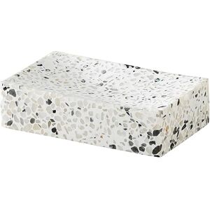 Gedy Zoe SOAP Box, Resin Sand, White, 11,5x7x3cm Gedy Zoe SOAP Box, Resin Sand, White, 11,5x7x3cm