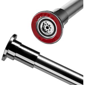 Croydex AD100100 Stick 'N' Lock Plus Easy to Fix Extendable Shower Cubicle Telescopic Rod with 22 mm Tube, Aluminum, Chrome Croydex AD100100 Stick 'N' Lock Plus Easy to Fix Extendable Shower Cubicle Telescopic Rod with 22 mm Tube, Aluminum, Chrome