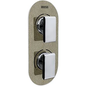 Bristan MPIV2 SHCDIV CS Shimmer Metallic Pivot 2 Concealed Dual Control Valve and Diverter, Chrome/Champagne Bristan MPIV2 SHCDIV CS Shimmer Metallic Pivot 2 Concealed Dual Control Valve and Diverter, Chrome/Champagne