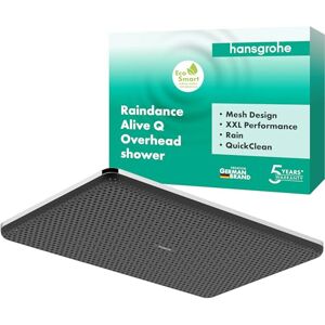 Hansgrohe 24531000 Raindance Alive Q Overhead Shower 210/340 1jet EcoSmart, Chrome Hansgrohe 24531000 Raindance Alive Q Overhead Shower 210/340 1jet EcoSmart, Chrome