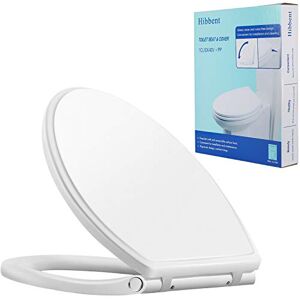 Hibbent Premium One Click Elongated Toilet Seat with Cover(Oval)- Easy Installation and Quick-Release for Easy Cleaning Stable Hinge Design to prevent shifting Soft Closed White Color(Elongated) Hibbent Premium One Click Elongated Toilet Seat with Cover(Oval)- Easy Installation and Quick-Release for Easy Cleaning Stable Hinge Design to prevent shifting Soft Closed White Color(Elongated)