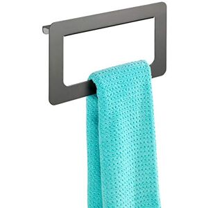 WENKO Uno Montella Hand Towel Rail for Screwing in Rustproof Aluminium 27 x 16 x 8 cm Anthracite WENKO Uno Montella Hand Towel Rail for Screwing in Rustproof Aluminium 27 x 16 x 8 cm Anthracite