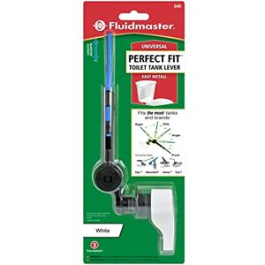Fluidmaster 640 Perfect Fit Universal Toilet Tank Flush Lever, White Fluidmaster 640 Perfect Fit Universal Toilet Tank Flush Lever, White