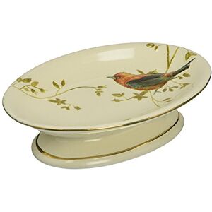 Avanti Ceramic Bird Soap Dish - Bathroom Accessory Avanti Ceramic Bird Soap Dish - Bathroom Accessory