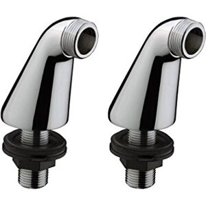 Hansgrohe pillar unions for rim-mounted bath mixer, 150 mm, chrome Hansgrohe pillar unions for rim-mounted bath mixer, 150 mm, chrome