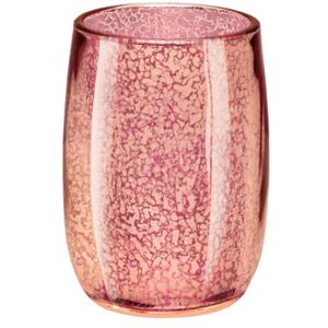 Kleine Wolke Mercury Accessories, Glass, Coral, Toothbrush Beaker Kleine Wolke Mercury Accessories, Glass, Coral, Toothbrush Beaker