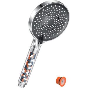 YEAUPE PRO Filter Shower Head, 6 Modes Remove Residual Chlorine,Reduces Dry Itchy Skin,Water Softener for Hard Water,High Pressure,Φ130mm,Large Powerful Flow,Universal Replacement Bathroom Shower YEAUPE PRO Filter Shower Head, 6 Modes Remove Residual Chlorine,Reduces Dry Itchy Skin,Water Softener for Hard Water,High Pressure,Φ130mm,Large Powerful Flow,Universal Replacement Bathroom Shower