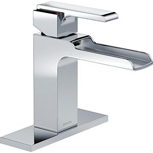 DELTA Ara Single-Handle Waterfall Bathroom Faucet, Chrome 568LF-LPU DELTA Ara Single-Handle Waterfall Bathroom Faucet, Chrome 568LF-LPU