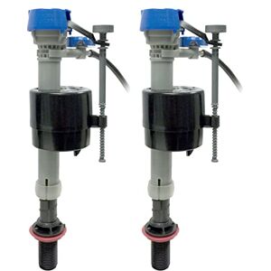 Fluidmaster 400H-5003 Performax Universal Toilet Fill Valve with Tank and Bowl Water Control 2-Pack, Blue Fluidmaster 400H-5003 Performax Universal Toilet Fill Valve with Tank and Bowl Water Control 2-Pack, Blue