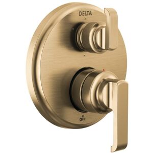 DELTA Faucet Tetra 14 Series Gold 6-Setting Integrated Diverter Valve Trim Kit, Gold Diverter Valve Trim Kit, Shower Trim Kit, Lumicoat Champagne Bronze T24989-CZ-PR (Valve Not Included) DELTA Faucet Tetra 14 Series Gold 6-Setting Integrated Diverter Valve Trim Kit, Gold Diverter Valve Trim Kit, Shower Trim Kit, Lumicoat Champagne Bronze T24989-CZ-PR (Valve Not Included)