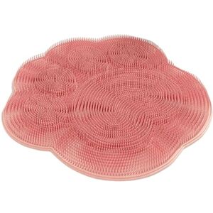 BOOUJKD Shower Massage Mat Non-Slip Bath Scrub Pad Silicone Exfoliating Shower Massage Scraper Foot Wash Brush Bathroom Tool-30x30cm 1pc_d BOOUJKD Shower Massage Mat Non-Slip Bath Scrub Pad Silicone Exfoliating Shower Massage Scraper Foot Wash Brush Bathroom Tool-30x30cm 1pc_d