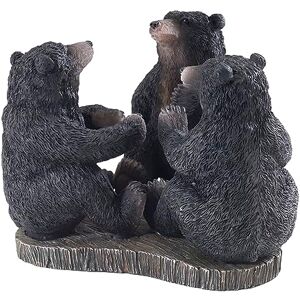 Avanti Linens Toothbrush Holder, Resin Bathroom Accessories, Animal Inspired Bathroom Decor (Black Bear Lodge Collection) Avanti Linens Toothbrush Holder, Resin Bathroom Accessories, Animal Inspired Bathroom Decor (Black Bear Lodge Collection)