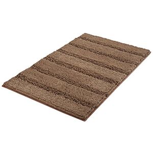 Kleine Wolke "Monrovia Bath Rug, Polyester, Dark Beige, 60 x 100 x 2.5 cm Kleine Wolke "Monrovia Bath Rug, Polyester, Dark Beige, 60 x 100 x 2.5 cm