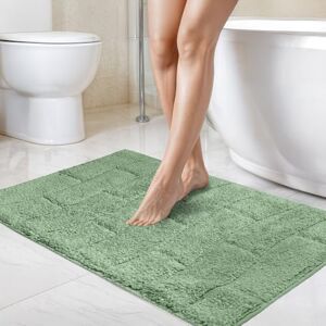 Emma Barclay Waves Pure Cotton Jacquard 2pc Bath set in Green Mat 50x80cm / Pedestal 50x40cm Emma Barclay Waves Pure Cotton Jacquard 2pc Bath set in Green Mat 50x80cm / Pedestal 50x40cm