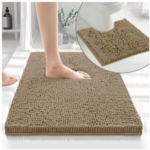 GC GAVENO CAVAILIA 100% Microfiber Toilet Rug Set, Loop Bath Mat Non Slip, Pedestal Mats For Bathroom, Natural, Regular, 678632, Natural-bath Mat, Regular (50x80, 50x40 cm) GC GAVENO CAVAILIA 100% Microfiber Toilet Rug Set, Loop Bath Mat Non Slip, Pedestal Mats For Bathroom, Natural, Regular, 678632, Natural-bath Mat, Regular (50x80, 50x40 cm)