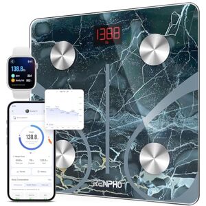 RENPHO Weighing Scales for Body Weight - Smart Body Fat Scale Bluetooth - Digital Bathroom Scales - BMI Body Composition Monitors with Smartphone App RENPHO Weighing Scales for Body Weight - Smart Body Fat Scale Bluetooth - Digital Bathroom Scales - BMI Body Composition Monitors with Smartphone App