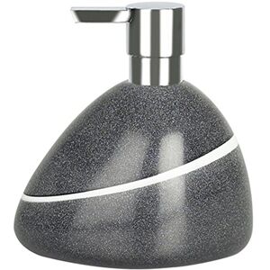 Spirella Etna Stone Soap Dispenser Polyresin Black White Stone Effect Height 14.5 cm x Width 13 cm Spirella Etna Stone Soap Dispenser Polyresin Black White Stone Effect Height 14.5 cm x Width 13 cm