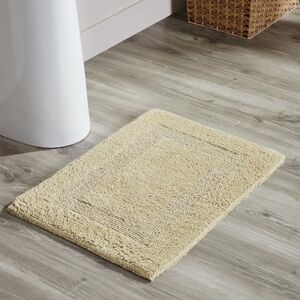 Better Trends Bathroom Rug, Sand, 17x24 Rectangle, Luxury Comfort, Quick-Dry, Machine Washable, Reversible, Bath Mat Better Trends Bathroom Rug, Sand, 17x24 Rectangle, Luxury Comfort, Quick-Dry, Machine Washable, Reversible, Bath Mat