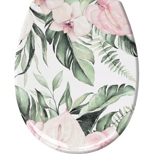 Kleine Wolke 1859148075 Toilet seat, Multi-Coloured, Länge 37 cm, Breite 45 cm, Höhe 5 cm Kleine Wolke 1859148075 Toilet seat, Multi-Coloured, Länge 37 cm, Breite 45 cm, Höhe 5 cm