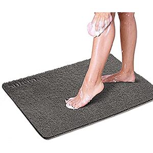 SUTERA Slide Guard Bath Mat, Non Slip, 23.6 x 17.5 Inch, Rubber Bathtub Mat for Wet Areas, Drains Odor Anti Slim Shower Floor Mat SUTERA Slide Guard Bath Mat, Non Slip, 23.6 x 17.5 Inch, Rubber Bathtub Mat for Wet Areas, Drains Odor Anti Slim Shower Floor Mat