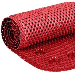 Elaine Karen Deluxe Bathtub Mat Non Slip, Soft Foam Bath Mats for Bathroom Tub, Bathtub Mat with Drain Holes, Suction Cups- 36” X 17” Red Elaine Karen Deluxe Bathtub Mat Non Slip, Soft Foam Bath Mats for Bathroom Tub, Bathtub Mat with Drain Holes, Suction Cups- 36” X 17” Red
