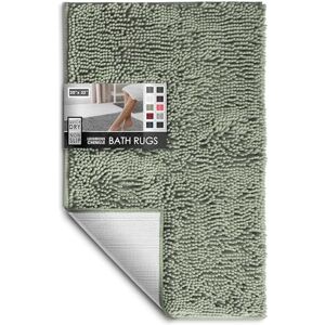 Hearth & Harbor Bathroom Rugs, Chenille Bath Mat Machine Washable Bath Mats for Bathroom Non-Slip Backing Rubber, Quick Dry Bathroom Mat, Medium Sage Hearth & Harbor Bathroom Rugs, Chenille Bath Mat Machine Washable Bath Mats for Bathroom Non-Slip Backing Rubber, Quick Dry Bathroom Mat, Medium Sage
