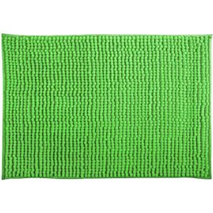 MSV Microfiber Bathroom Rug - Basil Green - 50x80cm - Bathroom Rug MSV Microfiber Bathroom Rug - Basil Green - 50x80cm - Bathroom Rug