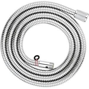 Grohe Metal Hose for Bath Rim – Replacement Bath Hose 2 m (Installation Under Tiled Surround and Shower Sets, Connection G 1/2'' x 3/8''), Chrome, 22116000 Grohe Metal Hose for Bath Rim – Replacement Bath Hose 2 m (Installation Under Tiled Surround and Shower Sets, Connection G 1/2'' x 3/8''), Chrome, 22116000