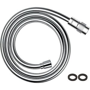 Hansgrohe Isiflex universal shower hose 1.60m, with volume control and twisting protection, flexible shower hose with kink protection, incl. sealing rings, chrome Hansgrohe Isiflex universal shower hose 1.60m, with volume control and twisting protection, flexible shower hose with kink protection, incl. sealing rings, chrome