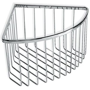 TATAY Bathroom Corner Shelf Brass Includes Screws Supports 5 kg Compatible with No-Drill System (Quick Fix) Moisture Resistant Modern Easy Drainage 20 x 13,5 x 20 cm Krom Model TATAY Bathroom Corner Shelf Brass Includes Screws Supports 5 kg Compatible with No-Drill System (Quick Fix) Moisture Resistant Modern Easy Drainage 20 x 13,5 x 20 cm Krom Model