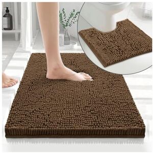 GC GAVENO CAVAILIA 100% Microfiber Toilet Rug Set, Loop Bath Mat Non Slip, Pedestal Mats For Bathroom, Latte, Regular, 678649 GC GAVENO CAVAILIA 100% Microfiber Toilet Rug Set, Loop Bath Mat Non Slip, Pedestal Mats For Bathroom, Latte, Regular, 678649
