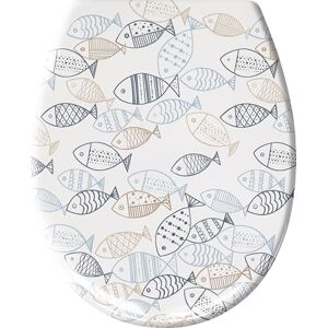 Kleine Wolke 1868148075 Sardinas Toilet seat, Multi-Coloured, 37x 45 cm Kleine Wolke 1868148075 Sardinas Toilet seat, Multi-Coloured, 37x 45 cm