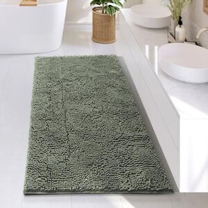 Hearth & Harbor Bathroom Rugs, Chenille Bath Mat Machine Washable Bath Mats for Bathroom Non-Slip Backing Rubber, Quick Dry Bathroom Mat, Large Sage Hearth & Harbor Bathroom Rugs, Chenille Bath Mat Machine Washable Bath Mats for Bathroom Non-Slip Backing Rubber, Quick Dry Bathroom Mat, Large Sage
