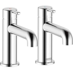 Bristan Altum Basin Taps with Water-Saving Feature, Deck Mounted Bathroom Tap, Chrome Finish Bristan Altum Basin Taps with Water-Saving Feature, Deck Mounted Bathroom Tap, Chrome Finish