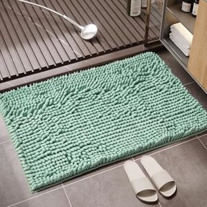 GC GAVENO CAVAILIA Faux Fur Bath Mat 1Piece Bathroom Mat Fluffy Rug Large Bath Mat Non Slip 50 x 80cm Super Absorbent & Quick Dry Thick Shaggy Bathmat Extra Soft Pedestal Mats, Duck Egg GC GAVENO CAVAILIA Faux Fur Bath Mat 1Piece Bathroom Mat Fluffy Rug Large Bath Mat Non Slip 50 x 80cm Super Absorbent & Quick Dry Thick Shaggy Bathmat Extra Soft Pedestal Mats, Duck Egg