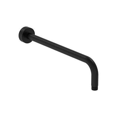Bristan Round 370mm Wall Mounted Shower Arm, Stainless Steel Construction, Secure Fixing Components, Black Finish Bristan Round 370mm Wall Mounted Shower Arm, Stainless Steel Construction, Secure Fixing Components, Black Finish
