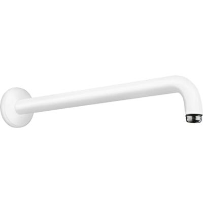 Hansgrohe 27413700 38.9 cm Matt White Shower Arm Hansgrohe 27413700 38.9 cm Matt White Shower Arm