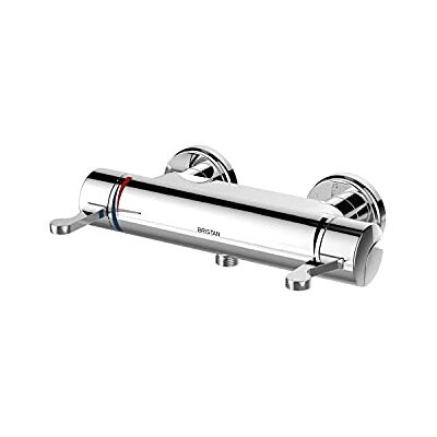 Bristan OPAC Exposed Thermostatic Bar Shower Valve with Lever Handles & Self-Isolating Wallmount 12 Fixing Kit Bristan OPAC Exposed Thermostatic Bar Shower Valve with Lever Handles & Self-Isolating Wallmount 12 Fixing Kit