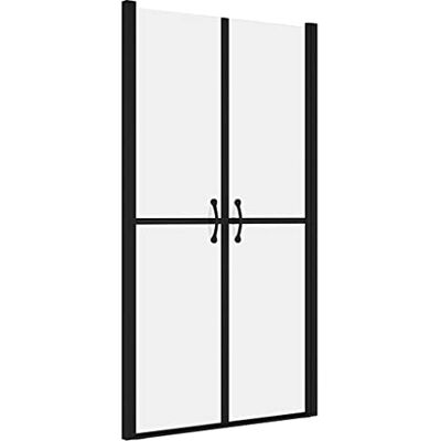 vidaXL Shower Door Frosted ESG (88-91) x190 cm vidaXL Shower Door Frosted ESG (88-91) x190 cm