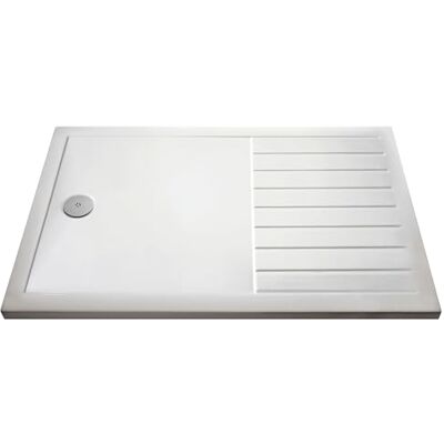 Balterley - Premium Walk-In Shower Tray 1400x800 - White - Shower Tray Balterley - Premium Walk-In Shower Tray 1400x800 - White - Shower Tray