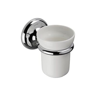 Croydex - Flexi-Fix Ceramic Tumbler Grosvenor Croydex - Flexi-Fix Ceramic Tumbler Grosvenor