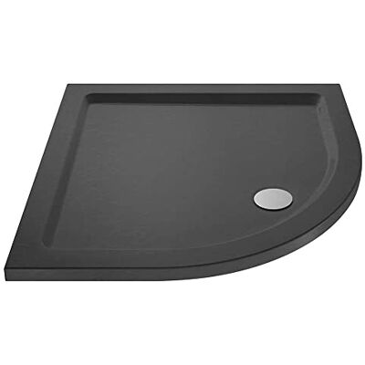 Veebath - Walk In Quadrant 800 - Stone Resin - Shower Tray Veebath - Walk In Quadrant 800 - Stone Resin - Shower Tray