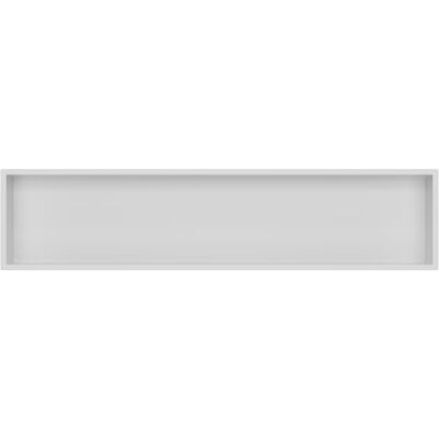 INSL8 Stainless Steel Matte White (1210 x 280 x 100mm) Shower Niches – Shelved & Standard Options with or Without LED Lighting INSL8 Stainless Steel Matte White (1210 x 280 x 100mm) Shower Niches – Shelved & Standard Options with or Without LED Lighting