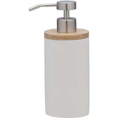 Sealskin Grace Soap Dispenser, Polyresin, White, 9.6 x 18 x 7 cm Sealskin Grace Soap Dispenser, Polyresin, White, 9.6 x 18 x 7 cm