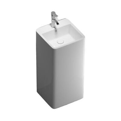 Kx9Lb8d Freestanding Wash Basin Ceramic Pedestal Sink Basin Washbasin with Faucet and Drain Kit Kx9Lb8d Freestanding Wash Basin Ceramic Pedestal Sink Basin Washbasin with Faucet and Drain Kit