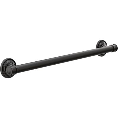 Moen YG6424BL Belfield 24-Inch Bathroom Grab Bar, Matte Black Moen YG6424BL Belfield 24-Inch Bathroom Grab Bar, Matte Black