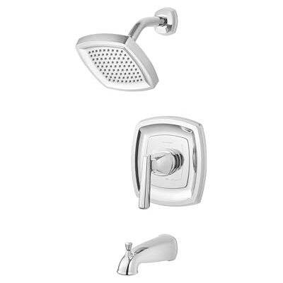 American Standard TU018508.002 Edgemere Tub Trim Kit with Water-Saving Shower Head and Cartridge, Polished Chrome American Standard TU018508.002 Edgemere Tub Trim Kit with Water-Saving Shower Head and Cartridge, Polished Chrome