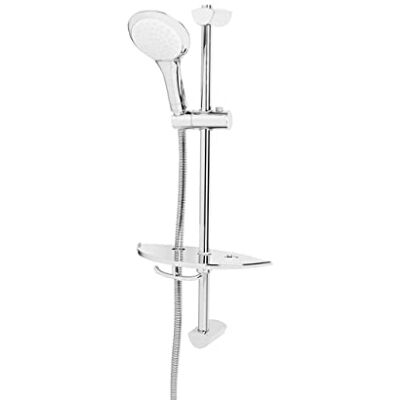 Bristan EV KIT-EEFB C Single Function Extended Slide Bar Shower Kit, Chrome Bristan EV KIT-EEFB C Single Function Extended Slide Bar Shower Kit, Chrome